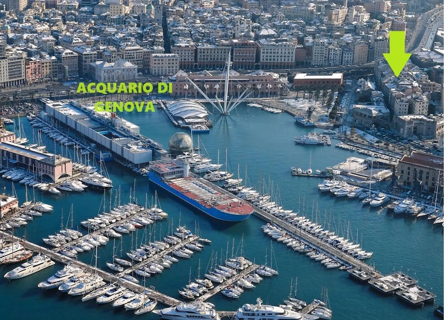 Apartment Comodo Appartamento Al Molo - Near Acquario Genoa